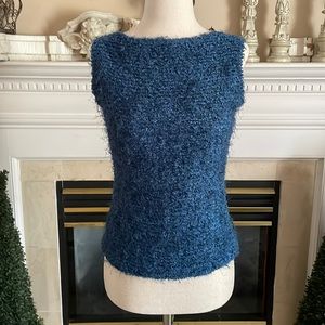 A Byer Teal sleeveless stretch Top